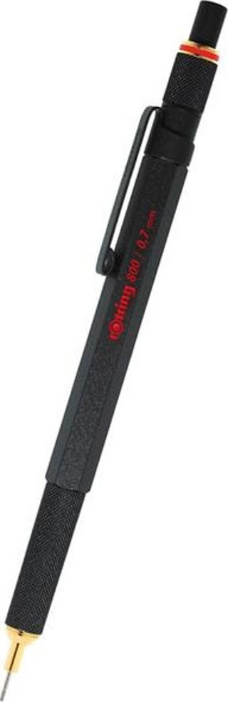 Rotring 800 Siyah 0.7 mm Tekli Kutu Versatil Kalem