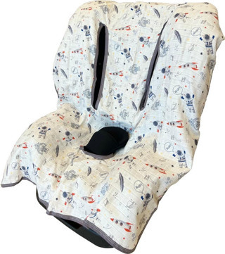 Uni Baby Bebek Müslin Ana Kucağı ve Oto Koltuğu Kılıfı