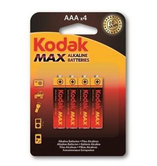 Kodak Max 4 Adet Alkalin ince Pil - 30952812