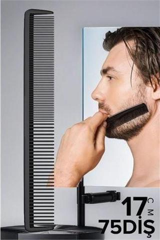 Findit Elize İnce Uzun Sakal Bıyık Tarağı