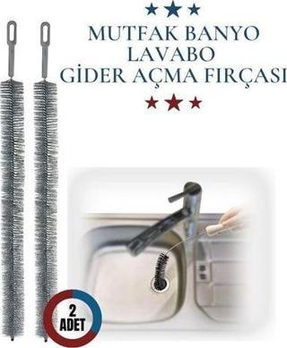 Findit Mutfak Banyo Lavabo Gider Açma Fırçası 2 Adet