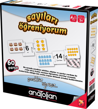 Anatolian Sayıları Öğreniyorum (60 Parça) 7409