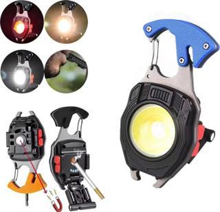 Profesyonel Çok Fonksiyonlu Anahtarlıklı Kamp Feneri W-5147