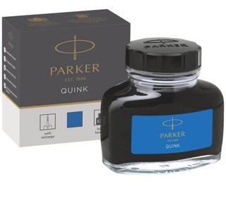 Parker Quink Şişe Mürekkep Yıkanabilir - Mavi