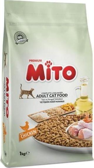 Mito Adult Cat Tavuklu Yetişkin Kedi Maması 1 kg