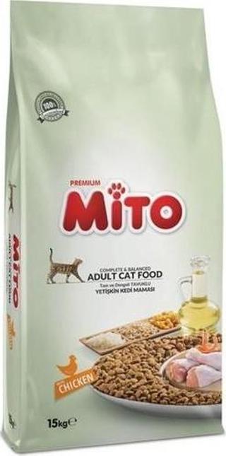 Mito Adult Cat Tavuklu Yetişkin Kedi Maması 15 kg