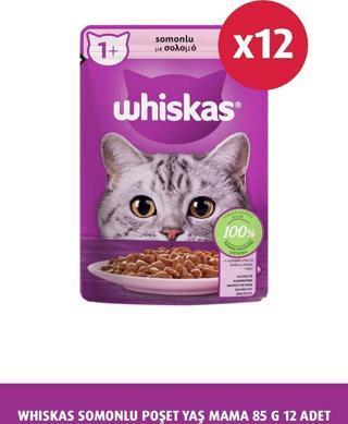 Whiskas Tavuklu Poşet Kedi Yaş Mama 85 G 12X