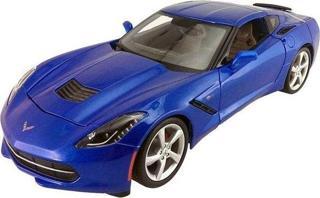 Maisto 2014 Corvette Stingray 1:24 Model Araba Mavi