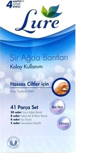 Lure Ağda Bandı Hassas Cilter 41'li