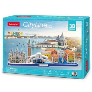 CubicFun 3D Puzzle City Line Venedik İtalya 3D Puzzle