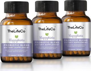 TheLifeCo Happybiota Probiyotik 10 Milyar Mikroorganizma İçeren Takviye Edici Gıda - Alerji x3