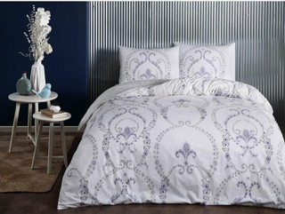 Taç Ranforce Astra Mor Tek Kişilik Nevresim Takımı