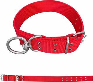 Savex Dokuma Köpek Boyun Tasması Kırmızı 5*80 cm