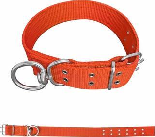 Savex Dokuma Köpek Boyun Tasması Turuncu 5*80 cm