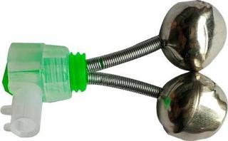 Kamış Zili Çiftli Plastik Kıskaçlı Fosforlu