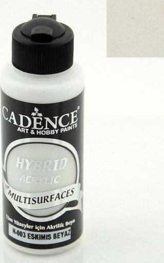 Cadence Hybrid Akrilik Multisurfaces H-003 Eskimiş Beyaz 120Ml