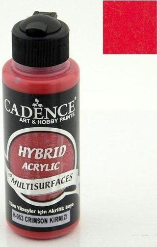 Cadence Hybrid Akrilik Multisurfaces H-053 Crımson Kırmızı 120Ml