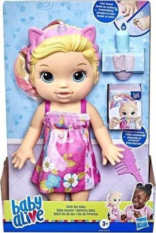 Baby Alive Bebeğimle Spa Eğlencesi F3564