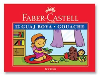Faber-Castell 12 Renk Guaj Boya