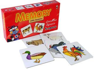 Kırkpabuç 7208 Çiftlik Hayvanları Memory Hafıza Oyunu