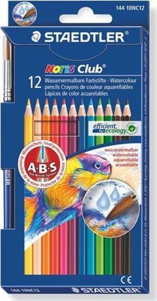 Staedtler Noris Clup Aquarell 12'li Fırça Hediyeli Kuru Boya Seti