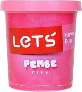 Lets Tek Renk Neon Pembe 150 gr Oyun Hamuru