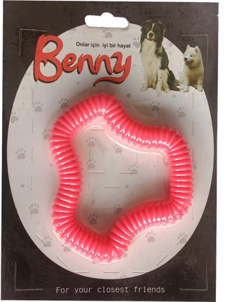 Benny Köpek Oyuncağı Sert 11 x 10 cm Kırmızı