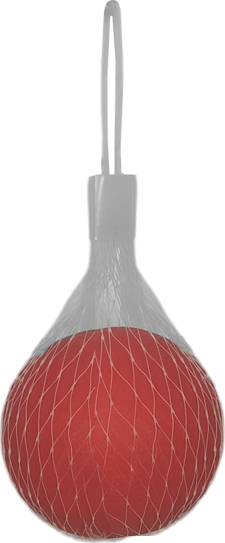 Markapet Termoplastik Sert Köpek Oyun Topu 5 cm Small Kırmızı