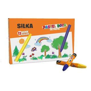 Silgy Silka Pastel Boya 12 Renk P.HS12-12