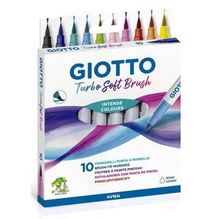 Giotto Turbo Brus FırçaUçlu Keçeli Kalem 10lu 426800