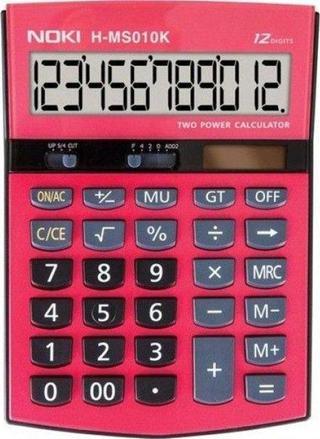 Noki Hesap Makinesi Kırmızı H-MS010