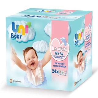 Uni Baby İlk Adım 24x52'li Islak Mendil 21-01