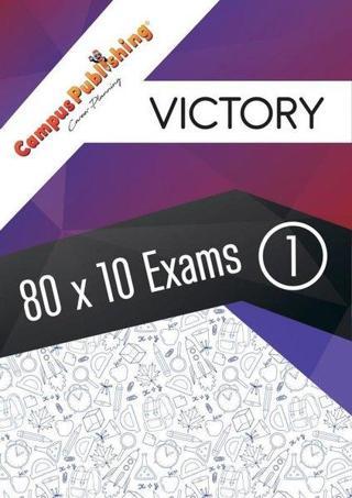 YKS Dil 12 - Victory 80 x 10 Exams Deneme Sınavları - 1 - Kadem Şengül - Campus Publishing