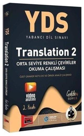 YDS Translation 2 Orta Seviye Renkli Çeviriler Okuma Çalışması - Fuat Başkan - Yargı Yayınları