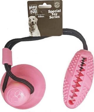 Playfull Yapışkanlı Ödül Hazneli Köpek Oyuncağı 5x12x56 Cm Pembe