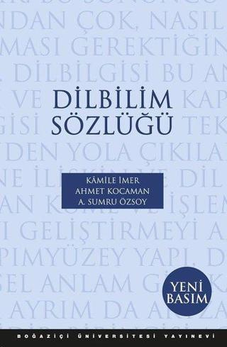 Dilbilim Sözlüğü Ahmet Kocaman Boğaziçi Üniversitesi Yayınevi