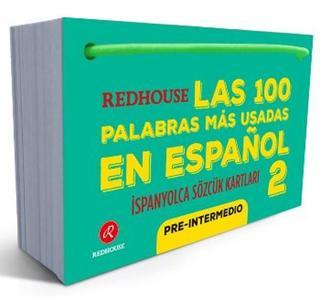 Las 100 Palabras Mas Usadas En Espanol - İspanyolca Sözcük Kartları 2 - Redhouse Yayınları