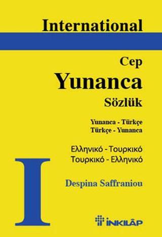 International Yunanca Cep Sözlük - Despina Saffraniou - İnkılap Kitabevi Yayınevi