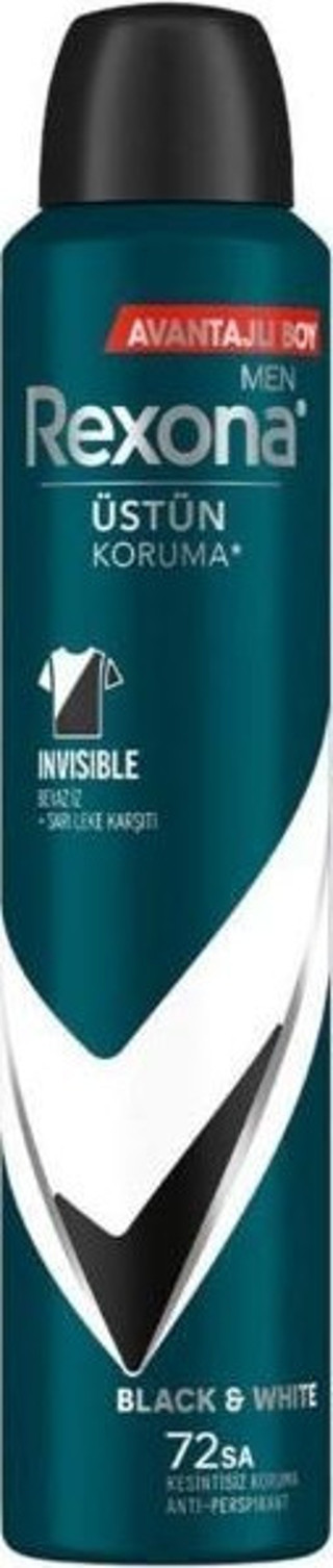 Rexona Deo Men Invisible Sprey 200 Ml 72 Saat