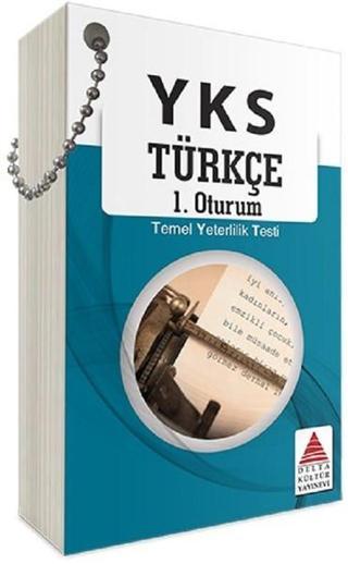 YKS 1.Oturum Türkçe Kartları TYT - Tufan Şahin - Delta Kültür-Eğitim