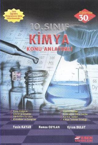 Esen 10. Sınıf Kimya Konu Anlatımlı - Yasin Kayar - Esen Yayıncılık - Eğitim