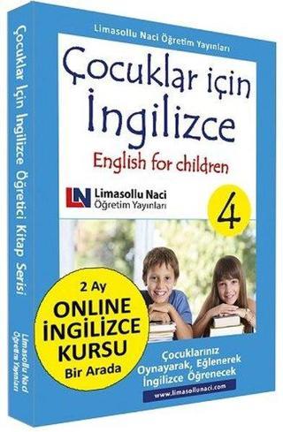 Çocuklar için İngilizce Kitap Serisi - 4 Kitap Takım - Kolektif  - Limasollu Naci Öğretim Yay.
