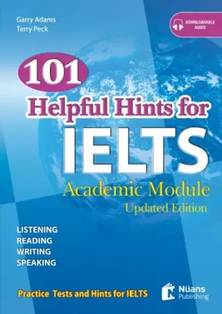 101 Helpful Hints for IELTS - Academic Module with MP3 Audio CD - Gerry Adams - Nüans