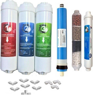 Aqua Bella Aqua Turco 9 Aşama Kapalı Kasa Arıtma Cihazı Için Filtre Vontron Membranlı