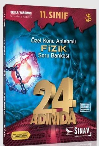 Sınav 11.Sınıf Fizik 24 Adımda Özel Konu Anlatımlı  Soru Bankası - Kolektif  - Sınav Dergisi Yayınları