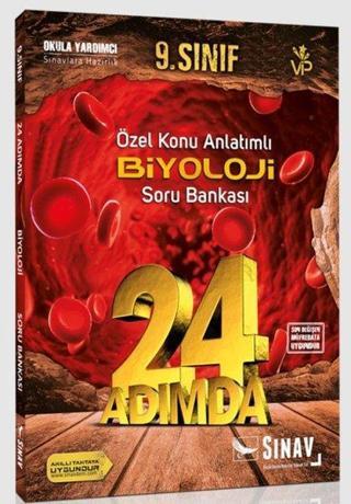 Sınav 9.Sınıf Biyoloji 24 Adımda Özel Konu Anlatımlı Soru Bankası