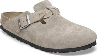 Birkenstock Boston Vl Braided Gri Kadın Terlik 36