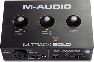 M-Audio M-Track Solo 2 Kanallı Enstrüman Girişli Stüdyo Ses Kartı