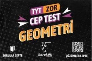 TYT Zor Geometri Cep Test - Kolektif  - Karekök Eğitim Yayınları