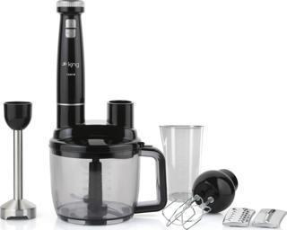 KING BODIE KKB973 KOMPLE BLENDER SET SIYAH GUMUS